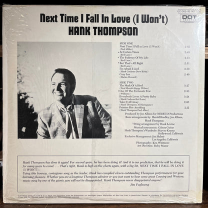 Next Time I Fall In Love (I Won't) (GERMAN VINYL) | Excellent+ (EX+) Near Mint (NM) - COUNTRY / USED *EXCELLENT+*