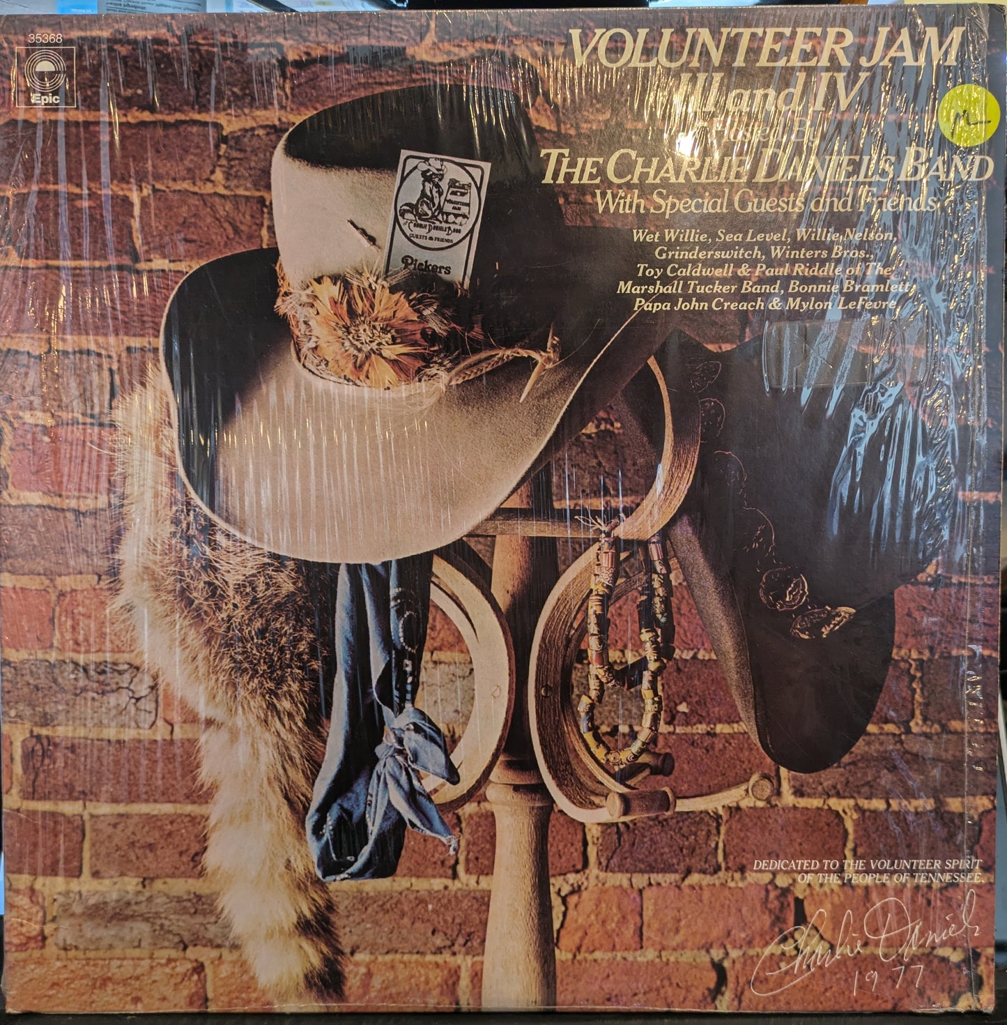 The Charlie Daniels Band - Volunteer Jam III And IV *SHRINK/TERRE HAUTE* | Excellent (EX) Near Mint (NM) - COUNTRY / USED *EXCELLENT+*