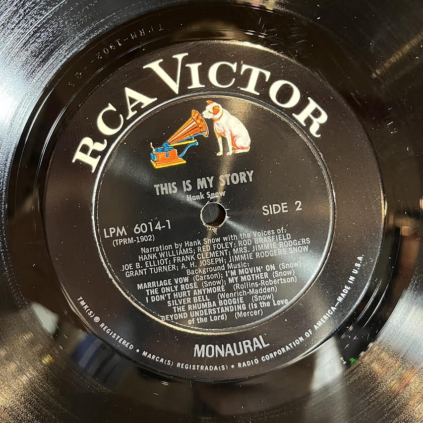 Hank Snow - This Is My Story *SHRINK* | Excellent (EX) Near Mint (NM) - COUNTRY / USED *EXCELLENT*