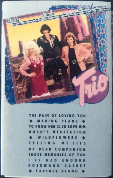 Dolly Parton - Trio (CASSETTE) | NEW - COUNTRY / USED *EXCELLENT*