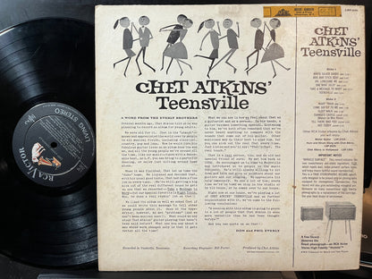 Chet Atkins - Chet Atkins' Teensville (VINYL LP RCA VICTOR LSP-2161 1960) | Excellent (EX) Excellent (EX) - COUNTRY / USED *EXCELLENT*