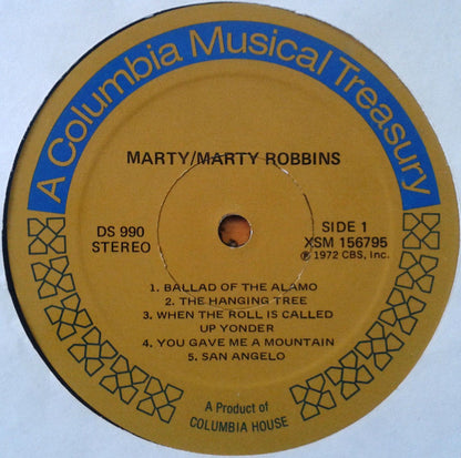 Marty Robbins - Marty! | Excellent (EX) Excellent (EX) - COUNTRY / USED *EXCELLENT*