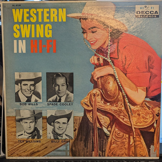Bob Wills - Western Swing In Hi-Fi *MONO* | Good Plus (G+) Excellent (EX) - COUNTRY / USED *GOOD+*