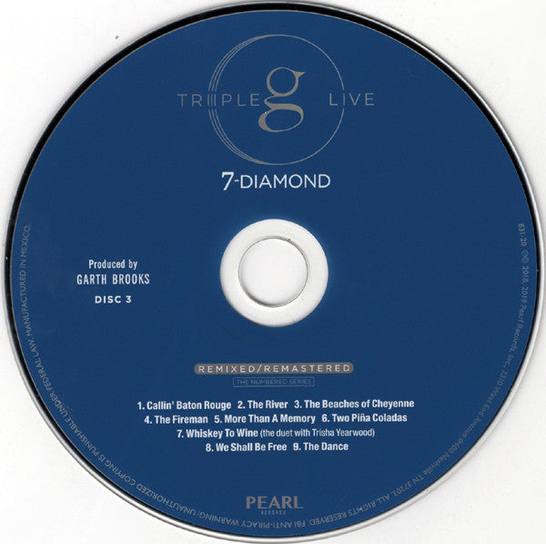 Garth Brooks - Legacy - Remixed / Remastered (BOX SET) | Mint (M) Near Mint (NM) - COUNTRY / USED *MINT*