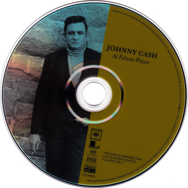 Johnny Cash At Folsom Prison CD Near Mint (NM or M-) Near Mint (NM or M-)