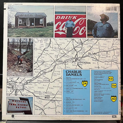 Charlie Daniels (VINYL) | Near Mint (NM or M-) Excellent+ (EX+) - COUNTRY / USED *NEAR MINT*