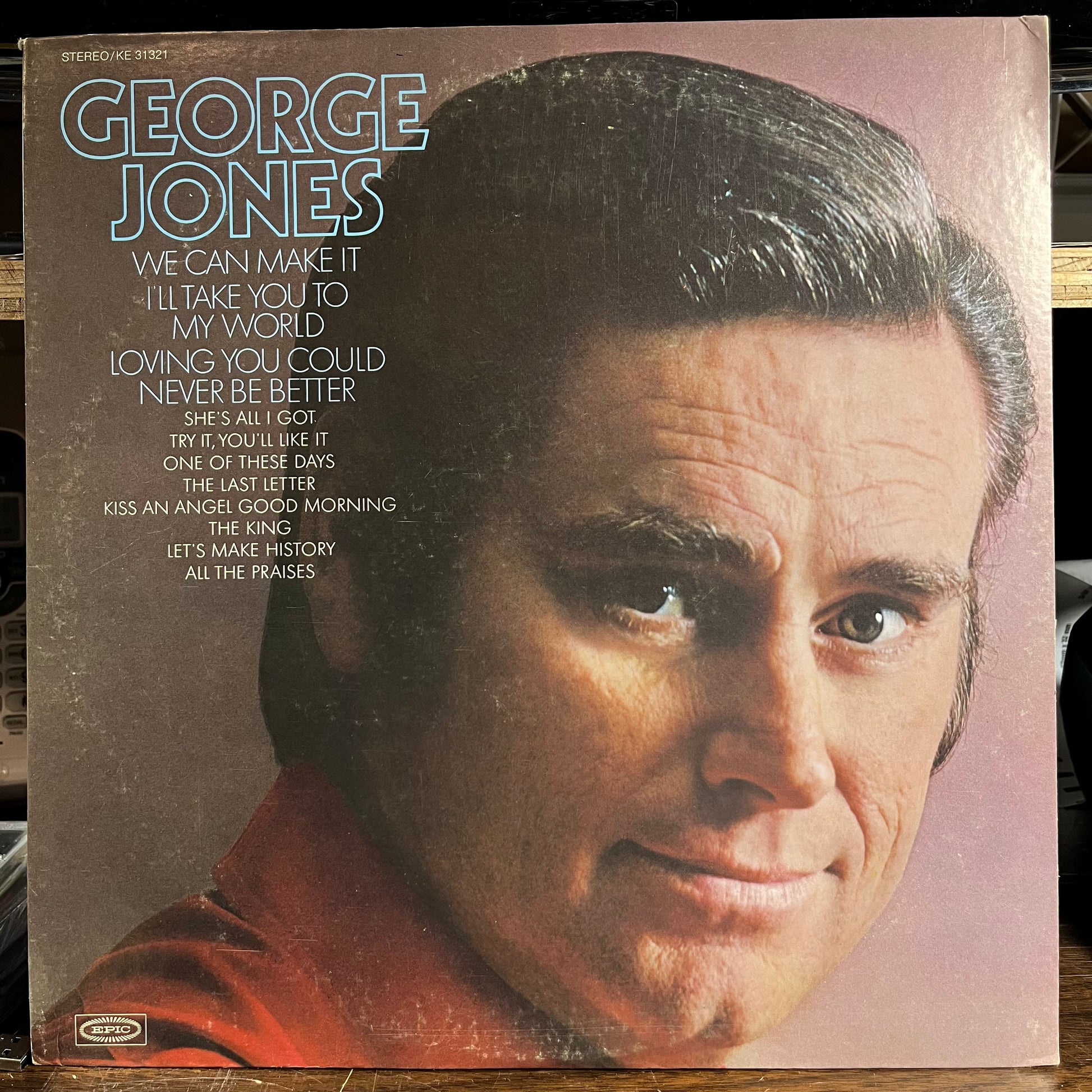 George Jones (VINYL) | Near Mint (NM) Excellent (EX) - COUNTRY / USED *NEAR MINT*