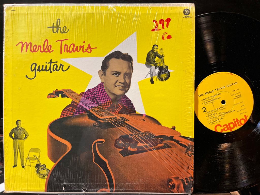 Merle Travis - The Merle Travis Guitar (VINYL) | Near Mint (NM) Near Mint (NM) - COUNTRY / USED *NEAR MINT*