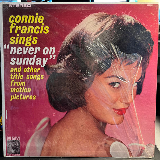 Connie Francis - Sings Never On Sunday And Other Title Songs *CANADA/SHRINK* | Near Mint (NM) Near Mint (NM) - COUNTRY / USED *NEAR MINT*