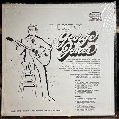 The Best Of George Jones (VINYL) | Near Mint (NM) Near Mint (NM) - COUNTRY / USED *NEAR MINT*