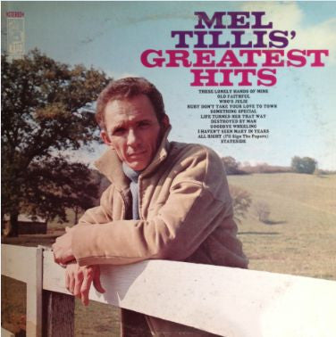 Mel Tillis' Greatest Hits (VINYL) | Near Mint (NM) Excellent (EX) - COUNTRY / USED *NEAR MINT*