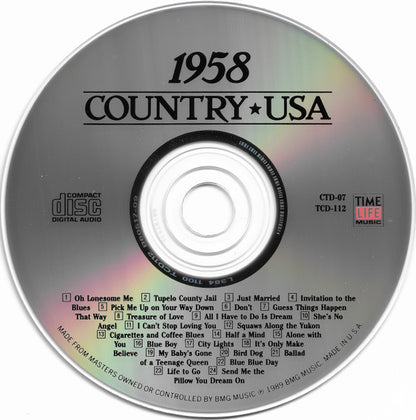Country USA 1958 (CD) | Near Mint (NM) Near Mint (NM) - COUNTRY / USED *NEAR MINT*