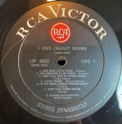 Connie Smith - I Love Charley Brown *PROMO* | Near Mint (NM) Near Mint (NM) - COUNTRY / USED *NEAR MINT*