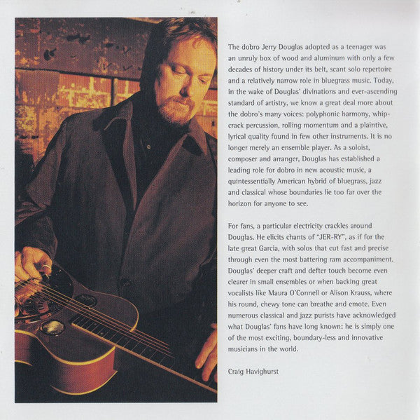 Jerry Douglas - Lookout For Hope SACD | Near Mint (NM) Near Mint (NM) - COUNTRY / USED *NEAR MINT*