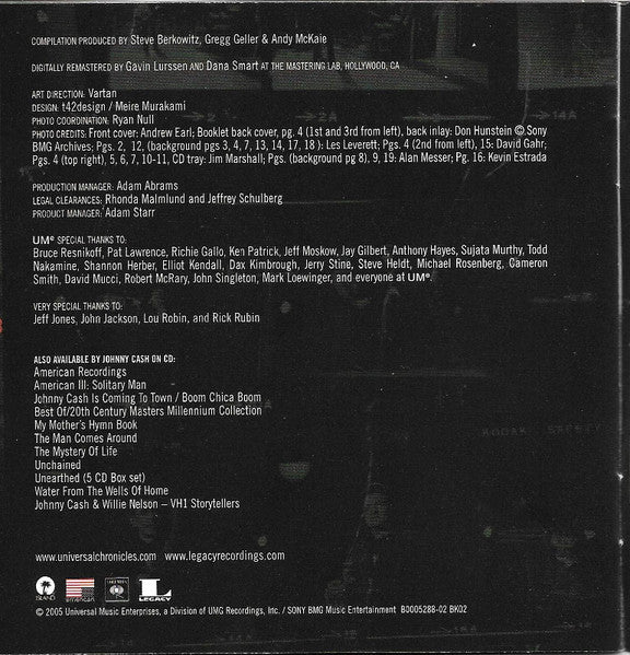 The Legend Of Johnny Cash (CD) | Near Mint (NM) Near Mint (NM) - COUNTRY / USED *NEAR MINT*