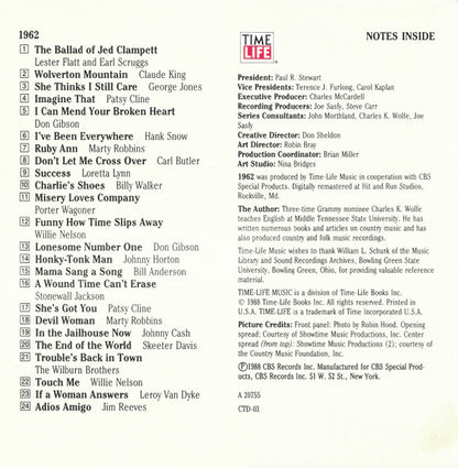 Country USA 1962 (CD) | Near Mint (NM) Near Mint (NM) - COUNTRY / USED *NEAR MINT*