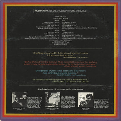 Chet Atkins - This Is Chet Atkins | Near Mint (NM) Near Mint (NM) - COUNTRY / USED *NEAR MINT*