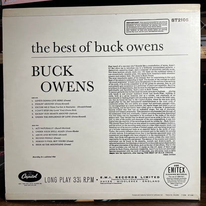 The Best Of Buck Owens (UK VINYL) | Near Mint (NM) Near Mint (NM) - COUNTRY / USED *NEAR MINT*