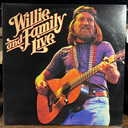 Willie And Family Live (2xVINYL) | Near Mint (NM) Excellent+ (EX+) - COUNTRY / USED *NEAR MINT*