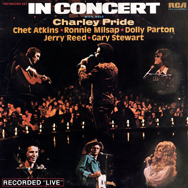 Various - In Concert With Host Charley Pride | Near Mint (NM) Near Mint (NM) - COUNTRY / USED *NEAR MINT*