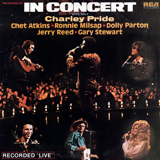 Various - In Concert With Host Charley Pride | Near Mint (NM) Near Mint (NM) - COUNTRY / USED *NEAR MINT*