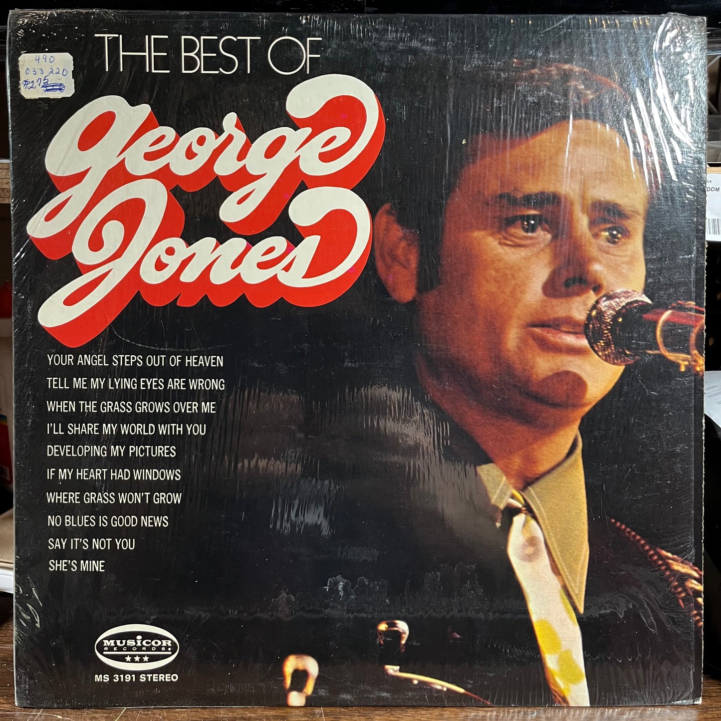 The Best Of George Jones (VINYL) | Near Mint (NM) Near Mint (NM) - COUNTRY / USED *NEAR MINT*