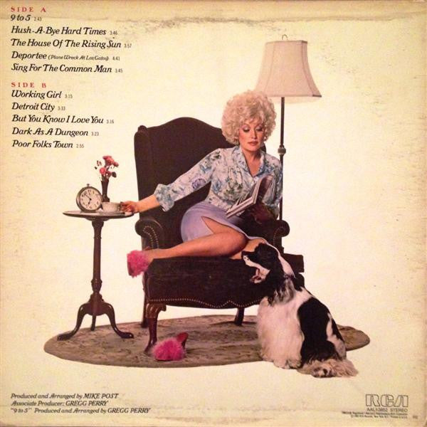 9 To 5 And Odd Jobs (VINYL) | Near Mint (NM) Excellent+ (EX+) - COUNTRY / USED *NEAR MINT*
