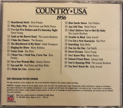 Country USA 1956 (CD) | Near Mint (NM) Near Mint (NM or M-) - COUNTRY / USED *NEAR MINT*