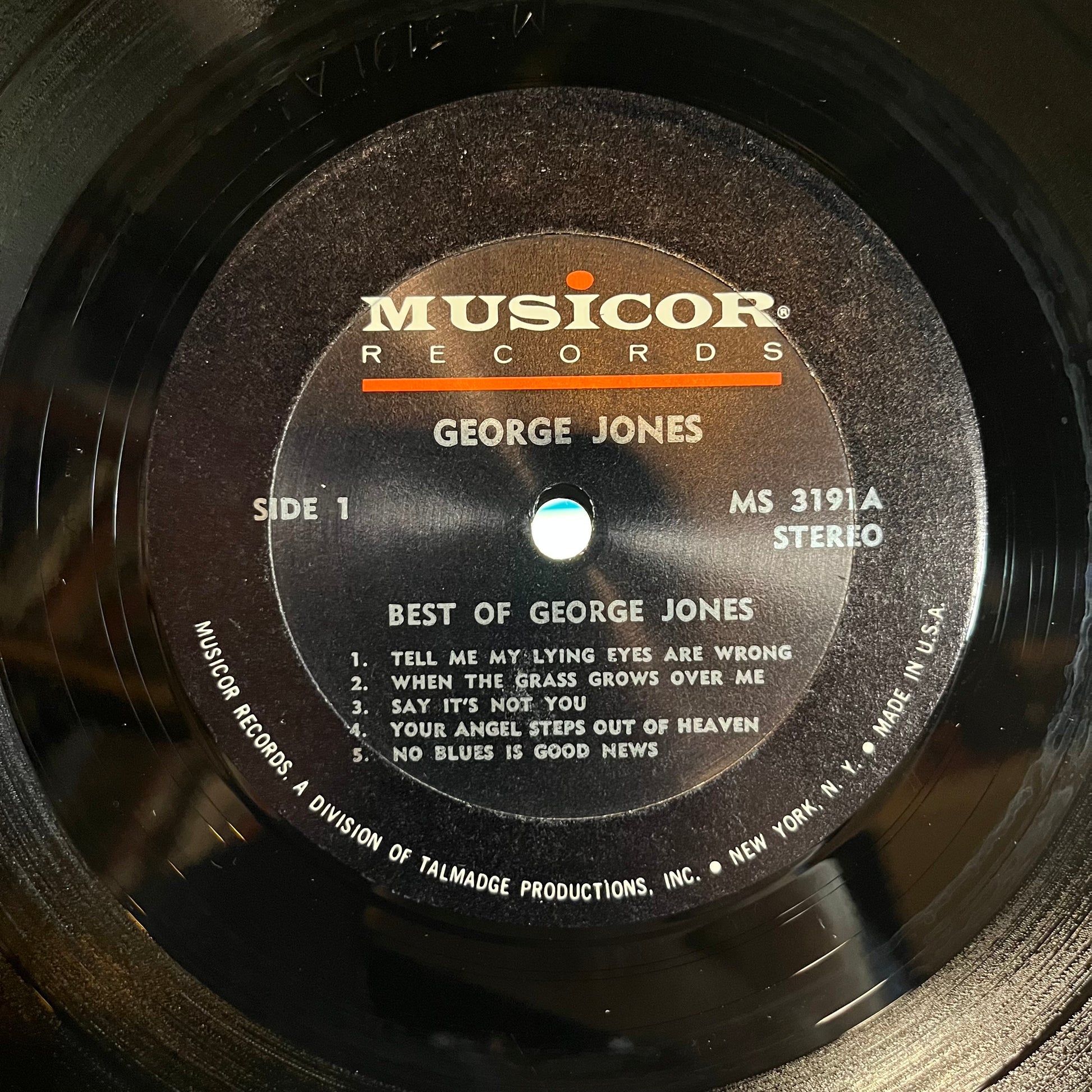 The Best Of George Jones (VINYL) | Near Mint (NM) Near Mint (NM) - COUNTRY / USED *NEAR MINT*
