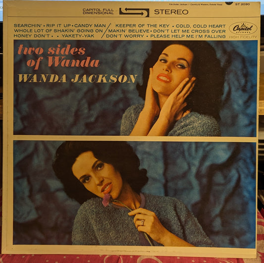 Wanda Jackson Two Sides Of Wanda LP Near Mint (NM or M-) Near Mint (NM or M-)