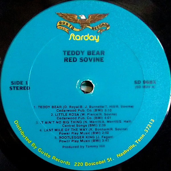 Teddy Bear (VINYL) | Near Mint (NM) Near Mint (NM) - COUNTRY / USED *NEAR MINT*