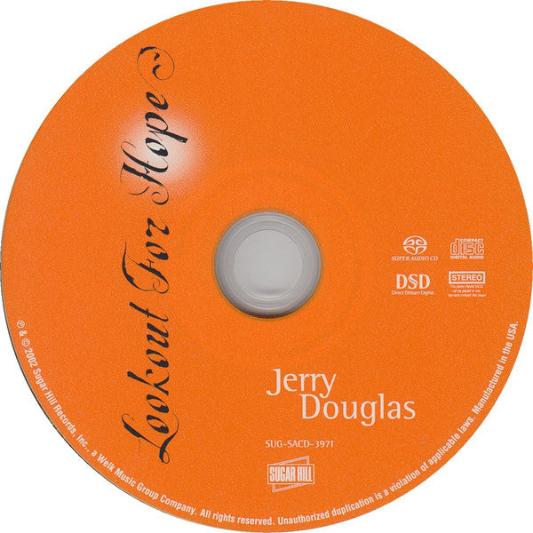 Jerry Douglas - Lookout For Hope SACD | Near Mint (NM) Near Mint (NM) - COUNTRY / USED *NEAR MINT*
