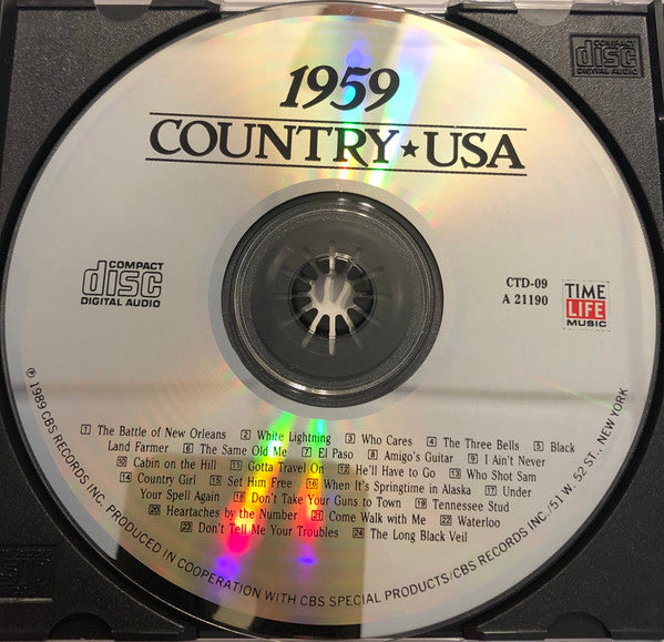 Country USA 1959 (CD) | Near Mint (NM) Near Mint (NM) - COUNTRY / USED *NEAR MINT*