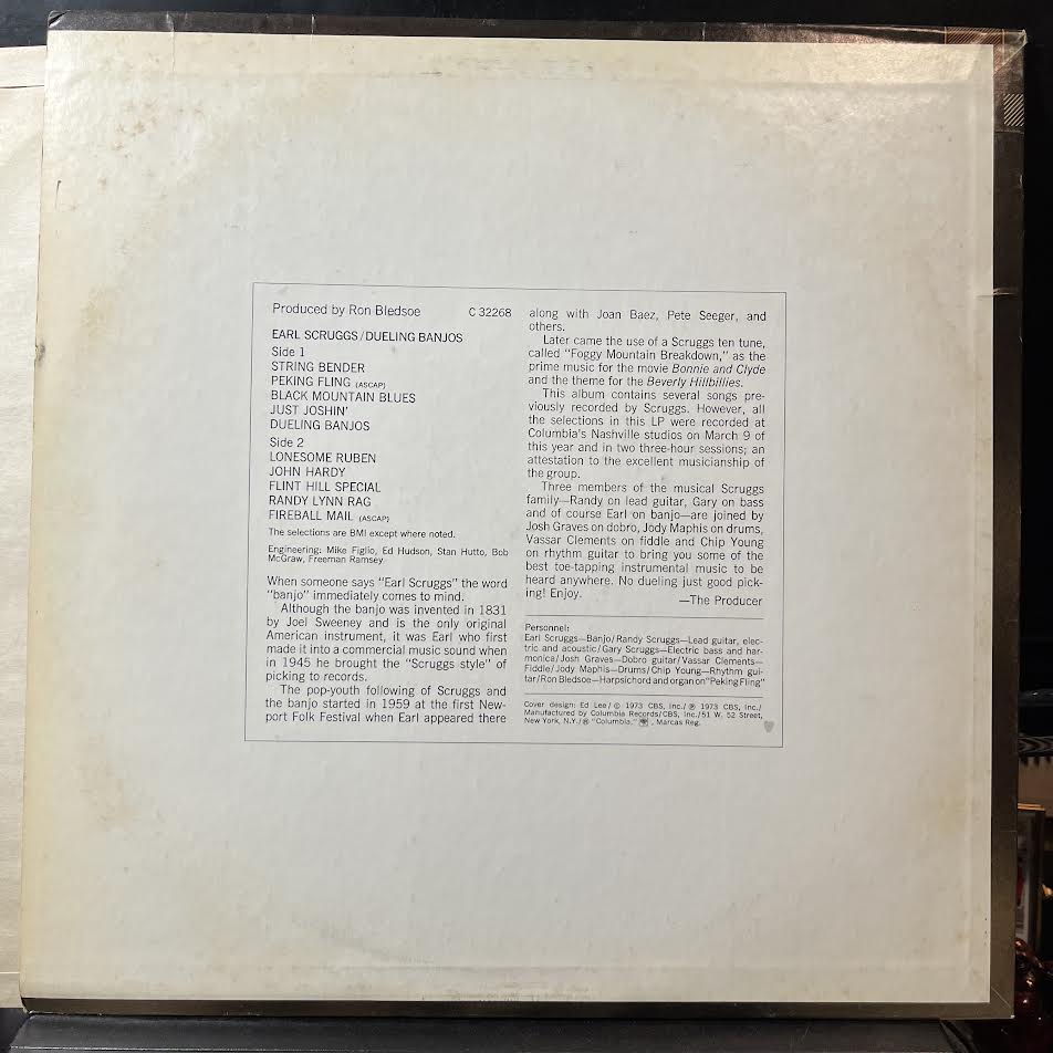 Dueling Banjos (VINYL) | Near Mint (NM) Excellent+ (EX+) - COUNTRY / USED *NEAR MINT*