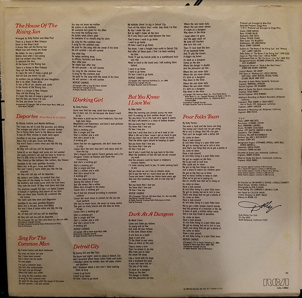 9 To 5 And Odd Jobs (VINYL) | Near Mint (NM) Excellent+ (EX+) - COUNTRY / USED *NEAR MINT*