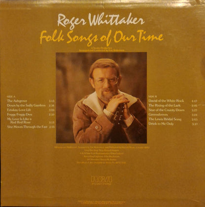 Roger Whittaker - Folk Songs Of Our Time | Near Mint (NM) Excellent (EX) - COUNTRY / USED *NEAR MINT*