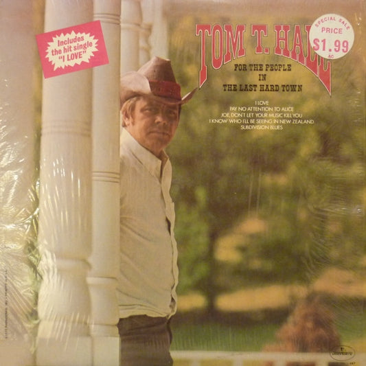For The People In The Last Hard Town (VINYL) | Near Mint (NM) Excellent+ (EX+) - COUNTRY / USED *NEAR MINT*