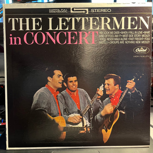 The Lettermen The Lettermen In Concert LP Near Mint (NM or M-) Near Mint (NM or M-)