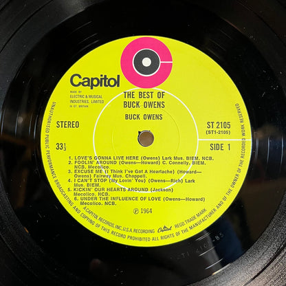The Best Of Buck Owens (UK VINYL) | Near Mint (NM) Near Mint (NM) - COUNTRY / USED *NEAR MINT*