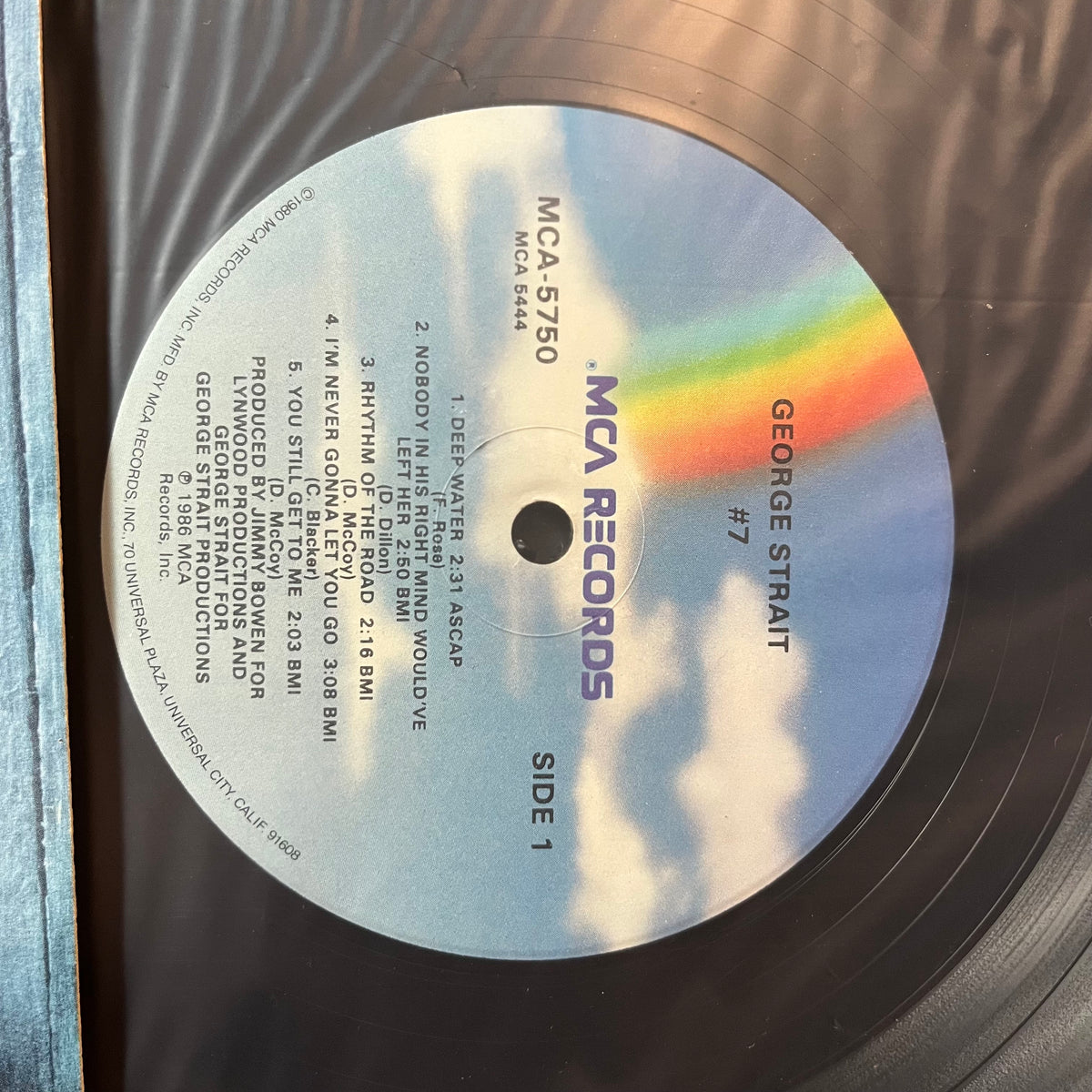 George Strait - #7 (VINYL LP) | USED Near Mint (NM or M-) Near Mint (NM or M-) - COUNTRY / USED *NEAR MINT*