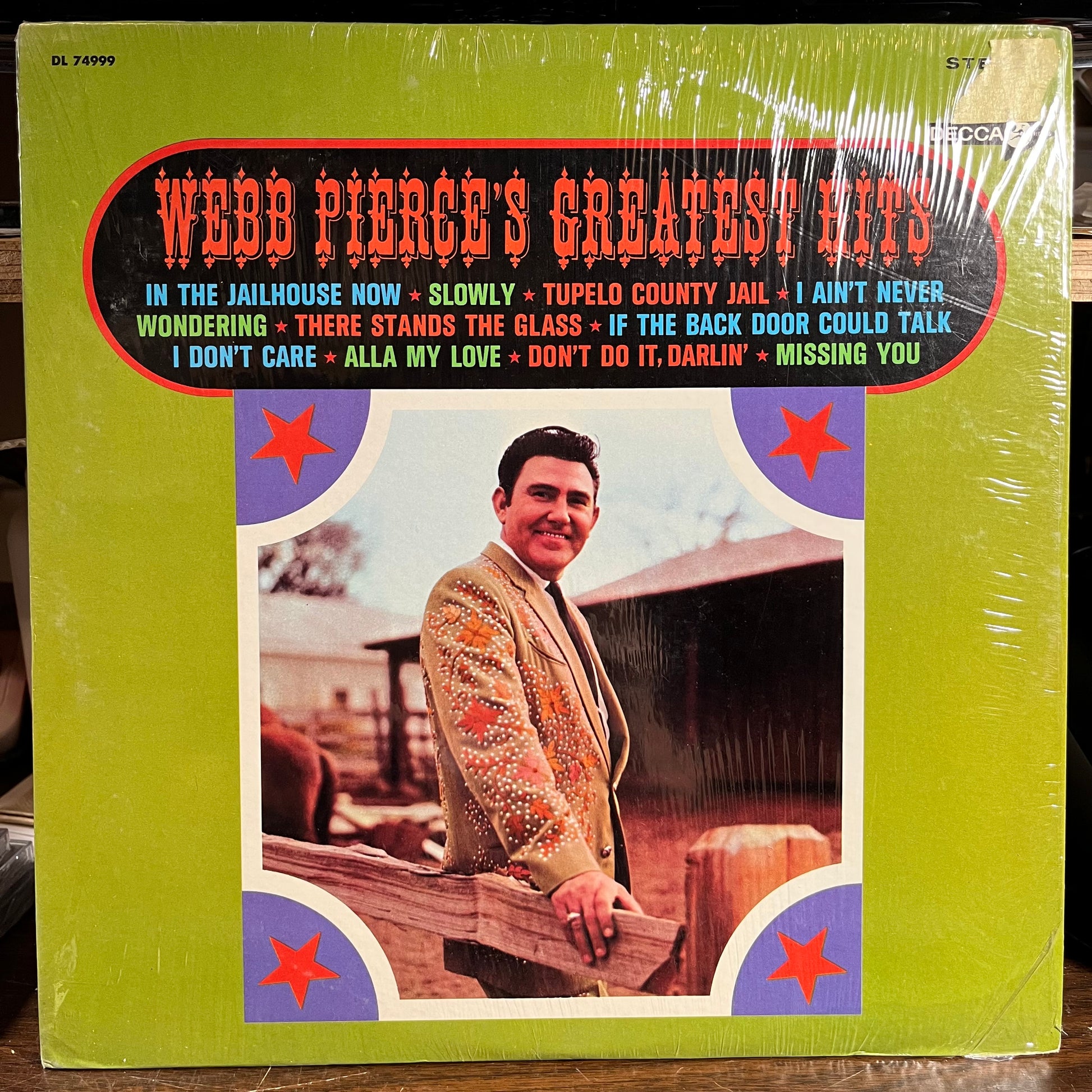 Webb Pierce's Greatest Hits (VINYL) | Near Mint (NM) Near Mint (NM) - COUNTRY / USED *NEAR MINT*