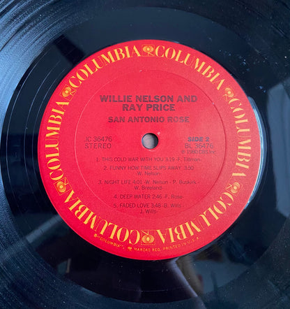 Willie Nelson - San Antonio Rose - Stereo | Near Mint (NM) Excellent (EX) - COUNTRY / USED *NEAR MINT*