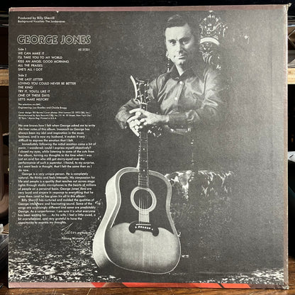 George Jones (VINYL) | Near Mint (NM) Excellent (EX) - COUNTRY / USED *NEAR MINT*
