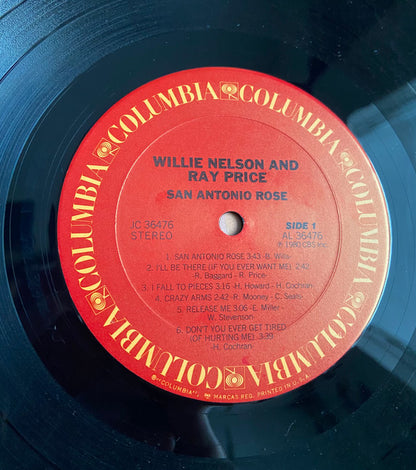Willie Nelson - San Antonio Rose - Stereo | Near Mint (NM) Excellent (EX) - COUNTRY / USED *NEAR MINT*