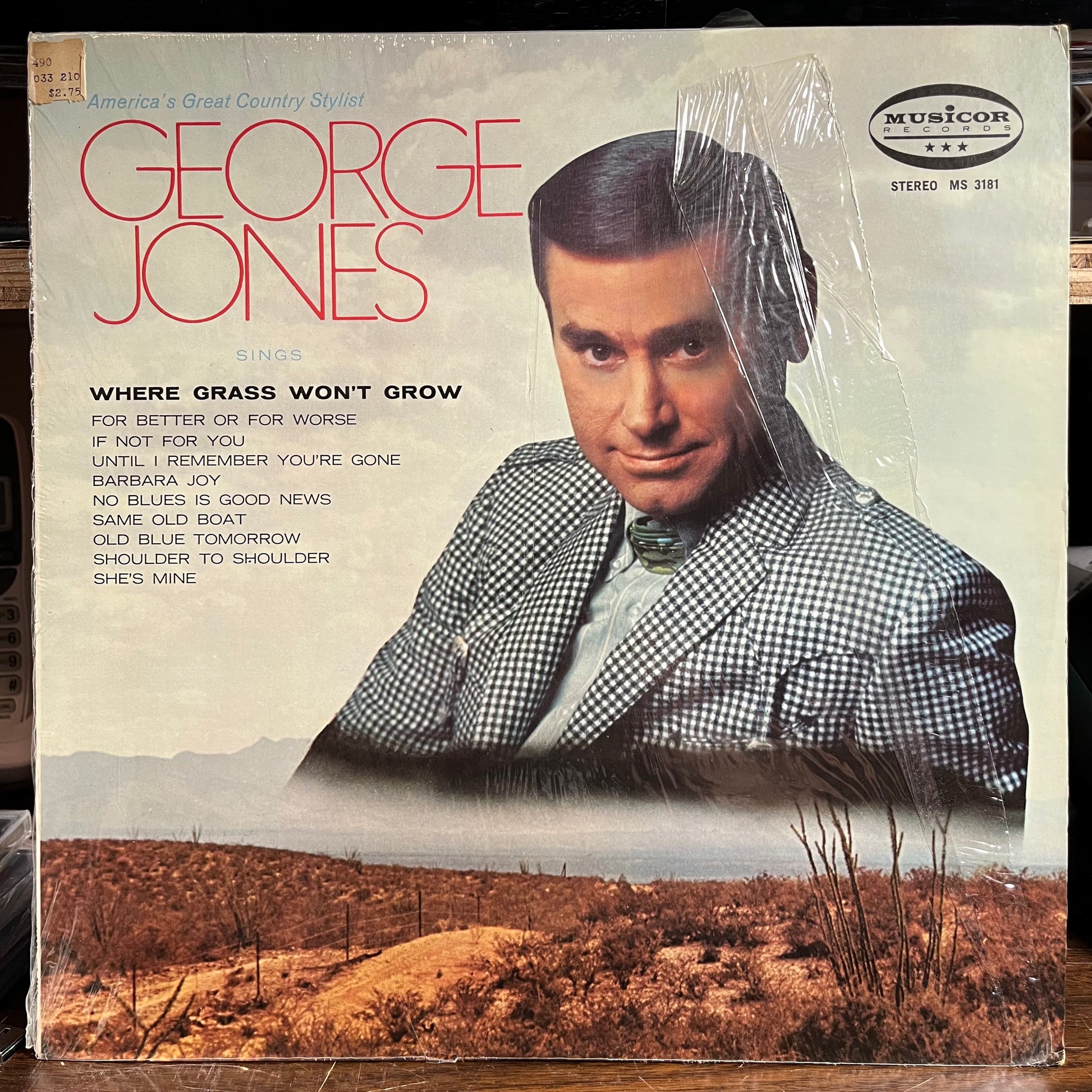 Where Grass Won't Grow (VINYL) | Near Mint (NM) Near Mint (NM) - COUNTRY / USED *NEAR MINT*