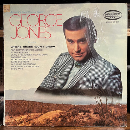 Where Grass Won't Grow (VINYL) | Near Mint (NM) Near Mint (NM) - COUNTRY / USED *NEAR MINT*