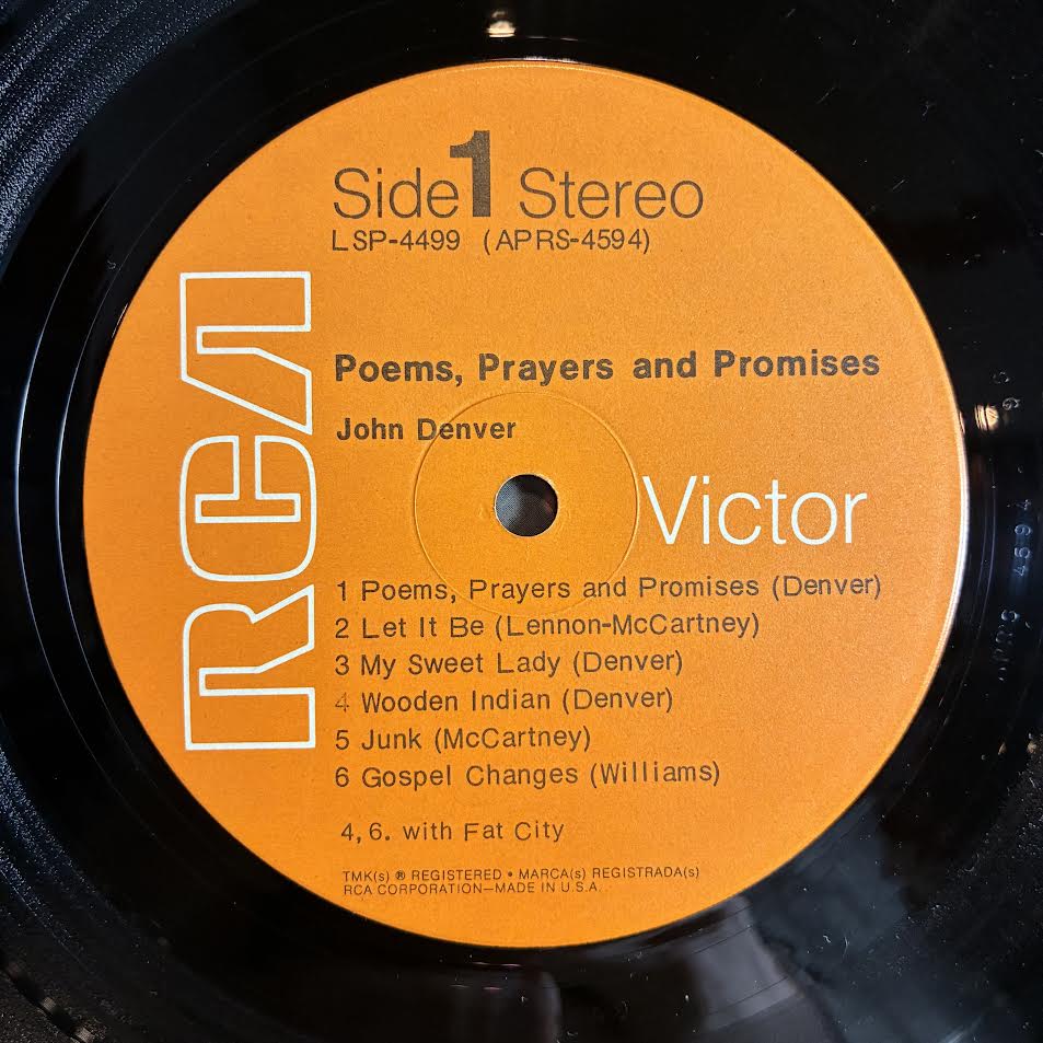 Poems, Prayers & Promises (VINYL) | Near Mint (NM or M-) Excellent (EX) - COUNTRY / USED *NEAR MINT*