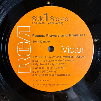 Poems, Prayers & Promises (VINYL) | Near Mint (NM or M-) Excellent (EX) - COUNTRY / USED *NEAR MINT*