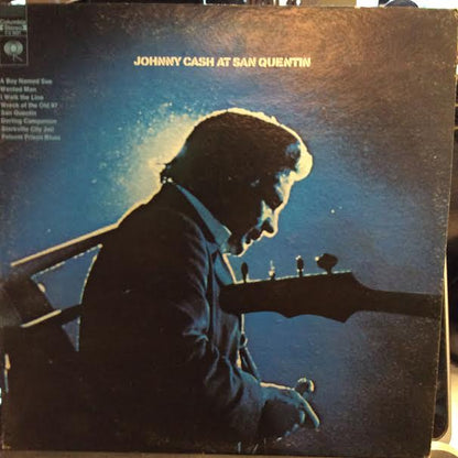 Johnny Cash At San Quentin (VINYL) | Very Good Plus Plus (VG++) Excellent (EX) - COUNTRY / USED *VERY GOOD++*