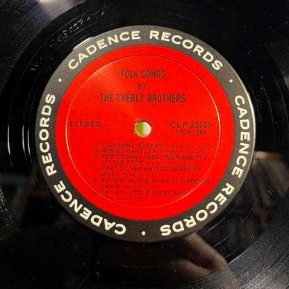 Everly Brothers - Folk Songs By The Everly Brothers *SHRINK* | Very Good Plus (VG+) Near Mint (NM) - COUNTRY / USED *VERY GOOD+*